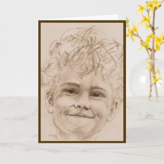 Vaderdag van Son Card Kaart (Gele Bloem)