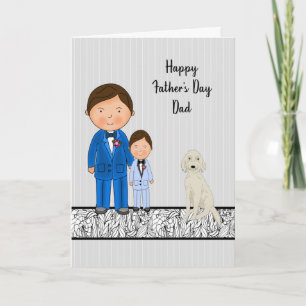 Vaderdag van Son with Dad & Son Kaart
