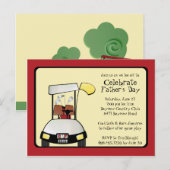 Vaderdag van uitnodiging briefkaart (Voorkant / Achterkant)