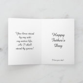 VADERDAG VANAF HET BEGIN KAART (Binnen)