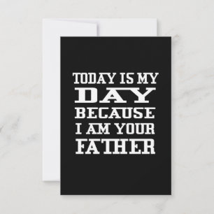 Vaderdag   Vandaag is papa Dag RSVP Kaartje