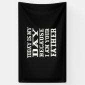 Vaderdag | Vandaag is papa Dag Spandoek (Verticaal)