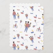 Vaderdag Vat Wenskaart Kaart (Voorkant / Achterkant)