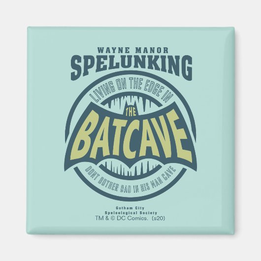 Vaderdag | Verander geen vader in zijn Batcave Magneet (Voorkant)