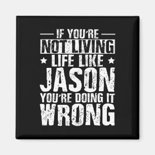 Vaderdag Verjaardag Jason Naam Voornaam Gezegde Magneet