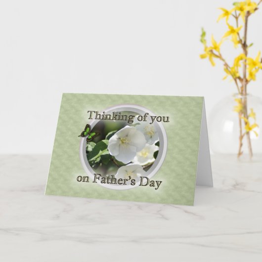 Vaderdag Verlies van een kind Kaart (Gele Bloem)