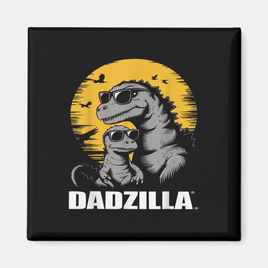 Vaderdag verrassing voor de ultieme Dino Dad - D Magneet (Voorkant)