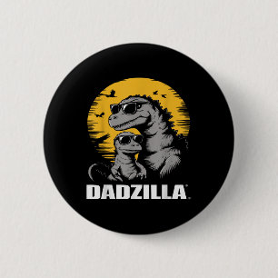 Vaderdag verrassing voor de ultieme Dino Dad - D Ronde Button 5,7 Cm