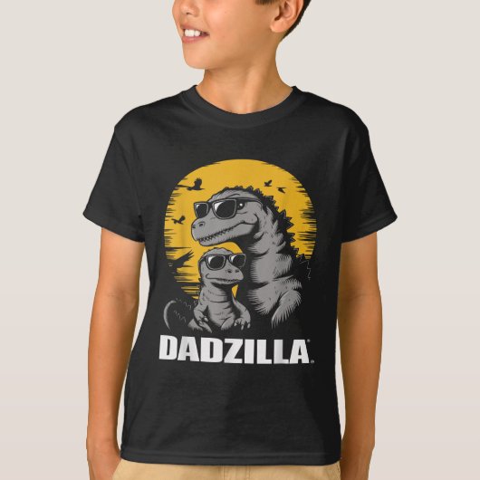 Vaderdag verrassing voor de ultieme Dino Dad - D T-shirt (Voorkant)