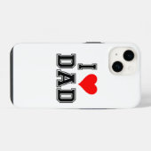 Vaderdag – Vet en eenvoudig ontwerp iPhone Hoesje (Achterkant horizontaal)