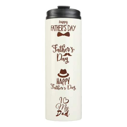 Vaderdag Viering Thermosbeker (Voorkant)