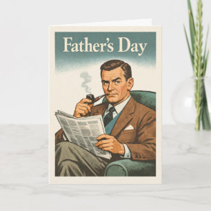Vaderdag - Vintage Kaart