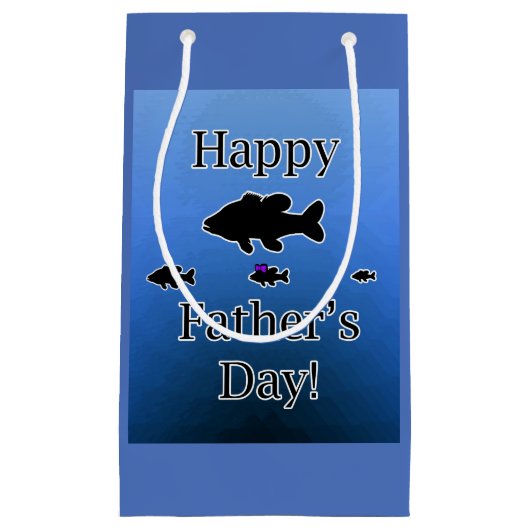 Vaderdag vis klein cadeauzakje (Voorkant)