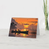 Vaderdag Vissers en Gevist Bootmeer Kaart (Voorkant)