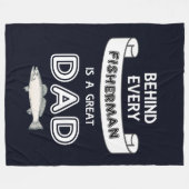 vaderdag Vist Fleece Blanket Deken (Voorkant (Horizontaal))