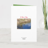 Vaderdag Vist foto uploaden Kaart (Achterkant)