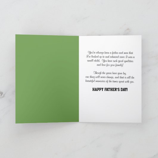 Vaderdag Vist foto uploaden Kaart (Binnen)