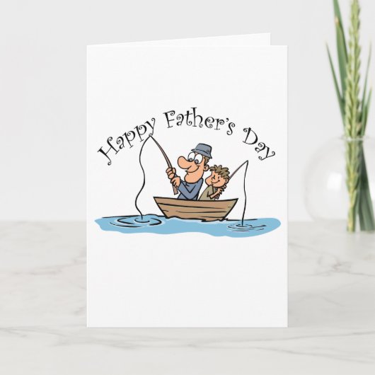"Vaderdag Vist" Kaart (Voorkant)