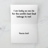 Vaderdag Vliegtuig Kaart (Binnen)