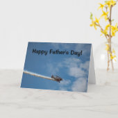 Vaderdag Vliegtuig Kaart (Gele Bloem)