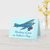 Vaderdag: Vliegtuig Kaart (Gele Bloem)