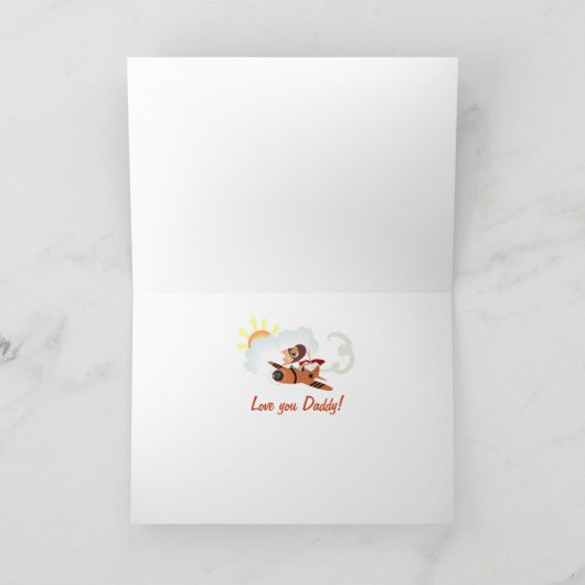 Vaderdag-vlucht Kaart (Binnen)