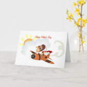 Vaderdag-vlucht Kaart (Gele Bloem)