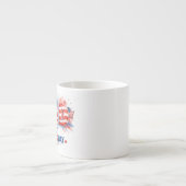 Vaderdag vol patriottisme espresso kop (Voorkant)