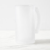 Vaderdag vol patriottisme matglas bierpul (Voorkant rechts)