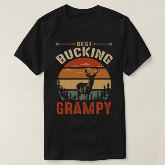  Vaderdag voor beste BuckingGRAMPY T-shirt (Design voorkant)