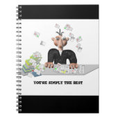 Vaderdag , voor de baas, voor de baas, voor de waa notitieboek (Voorkant)