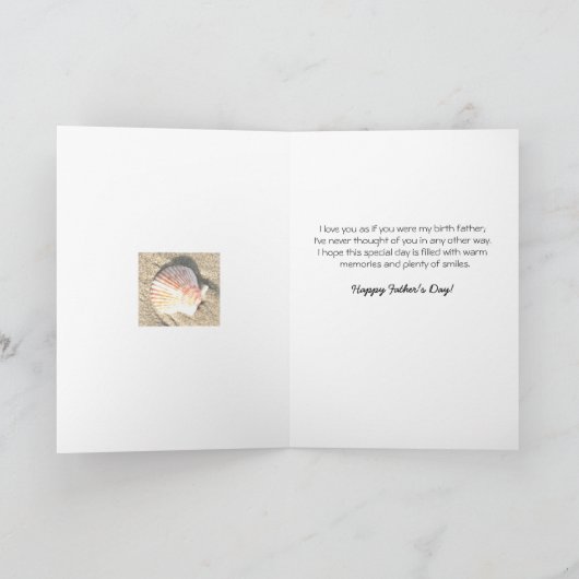 Vaderdag voor Foster Dad - Surfen Kaart (Binnen)