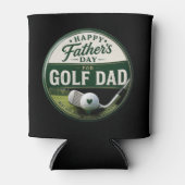 Vaderdag voor Golf Papa Blikjeskoeler (Voorkant)