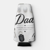 Vaderdag voor Golf Papa Flesjeskoeler (Voorkant)