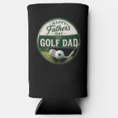 Vaderdag voor Golf Papa Seltzer Blikjeskoeler (Voorkant)