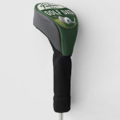Vaderdag voor golf vader golfheadcover (Schuin)