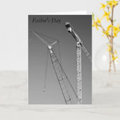 Vaderdag voor grote kranen kaart (Gele Bloem)