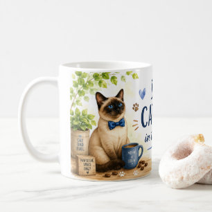 Vaderdag voor kattenvaders en kattengeliefden koffiemok