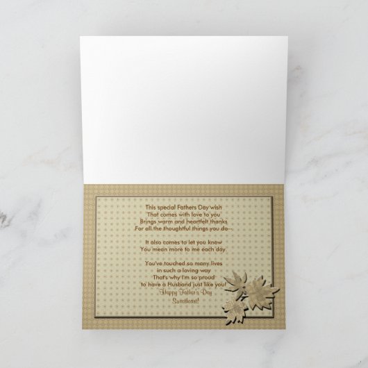 Vaderdag - voor MAN Kaart (Binnen)