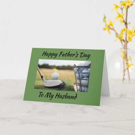 *VADERDAG* voor **MIJN MAN*** GEWELDIGE RONDE! Kaart (Gele Bloem)