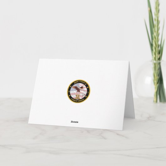 Vaderdag voor Militaire Papa Kaart (Achterkant)