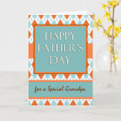 Vaderdag voor opa, Diamond Argyle Design Kaart (Gele Bloem)