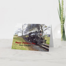 Vaderdag voor opa Penn. stoomtrein Kaart