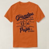 Vaderdag voor papa is prijs een eerbetoon die papa t-shirt (Design voorkant)