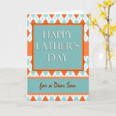 Vaderdag voor Son, Diamond Argyle Design Kaart (Gele Bloem)