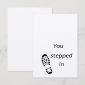 Vaderdag voor Stap Pa Bedankkaart (Voorkant / Achterkant)