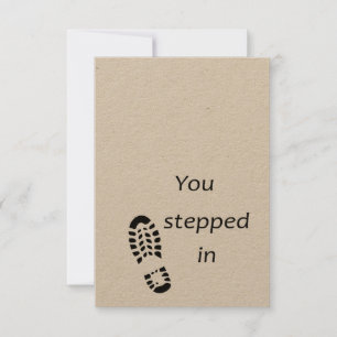 Vaderdag voor Stap Pa Bedankkaart