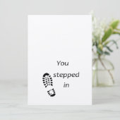 Vaderdag voor Stap Pa Bedankkaart (Staand voorkant)