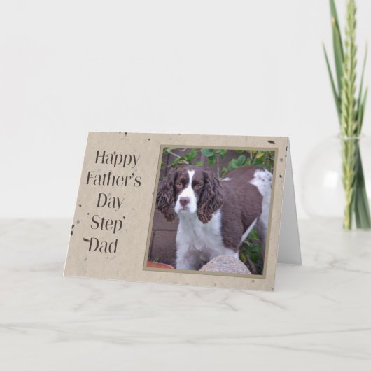 Vaderdag voor Stap Pa Feestdagen Kaart (Voorkant)