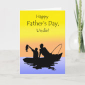 Vaderdag voor Uncle, Geviste Scene Kaart (Voorkant)